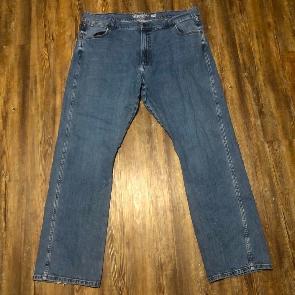 Wrangler Slim Boot Jeans Men's 40 Bootcut High Rise Western Rodeo Classic Denim